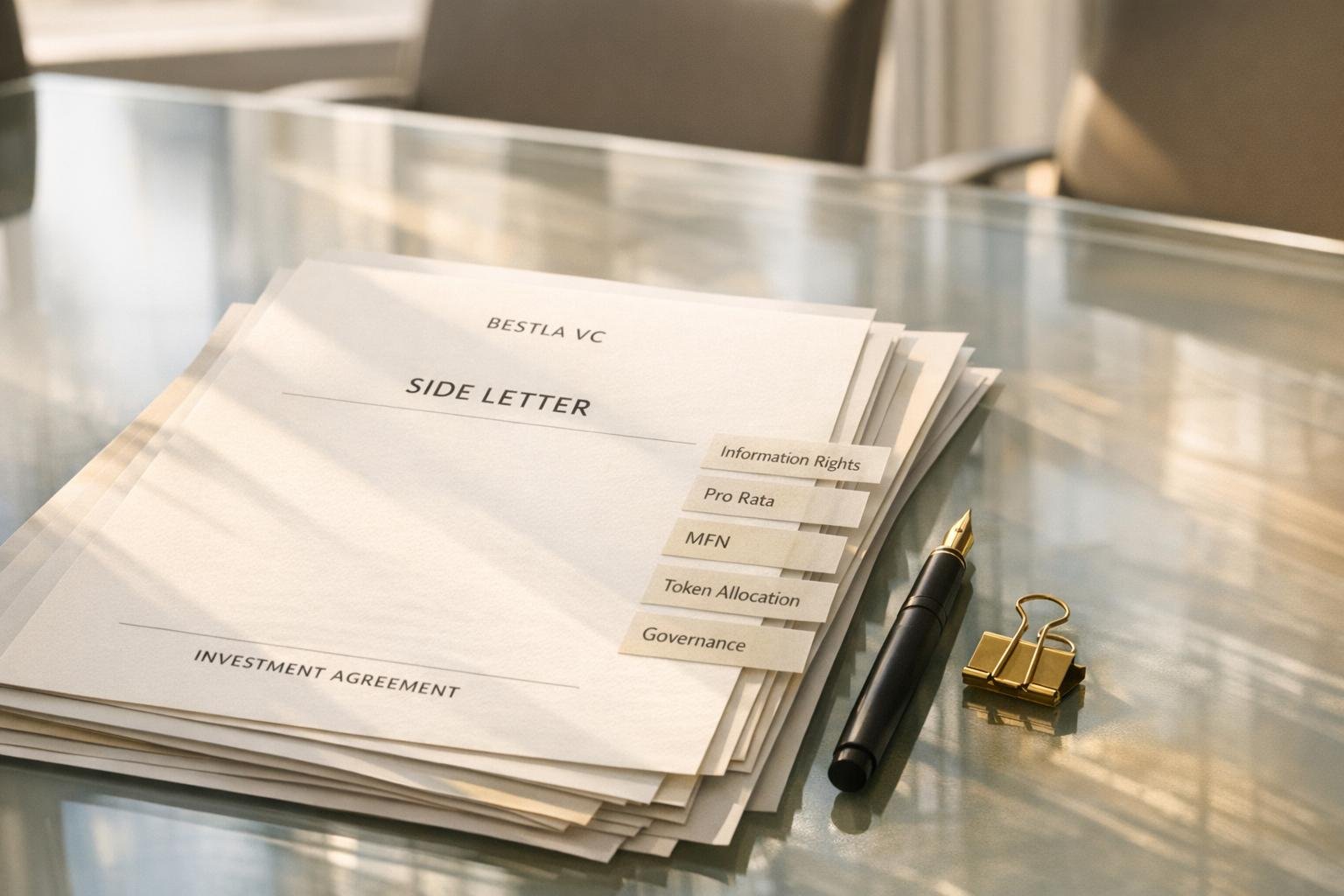 Side Letter Negotiations: Terms Sophisticated Investors Should Demand